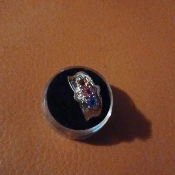 💙🌹Gold-plated Mother's ring. White - Picture 5 of 7